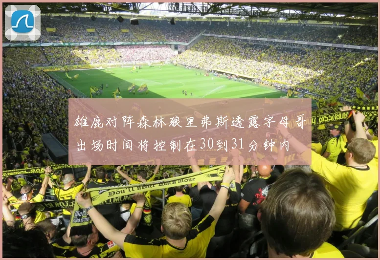 雄鹿对阵森林狼里弗斯透露字母哥出场时间将控制在30到31分钟内